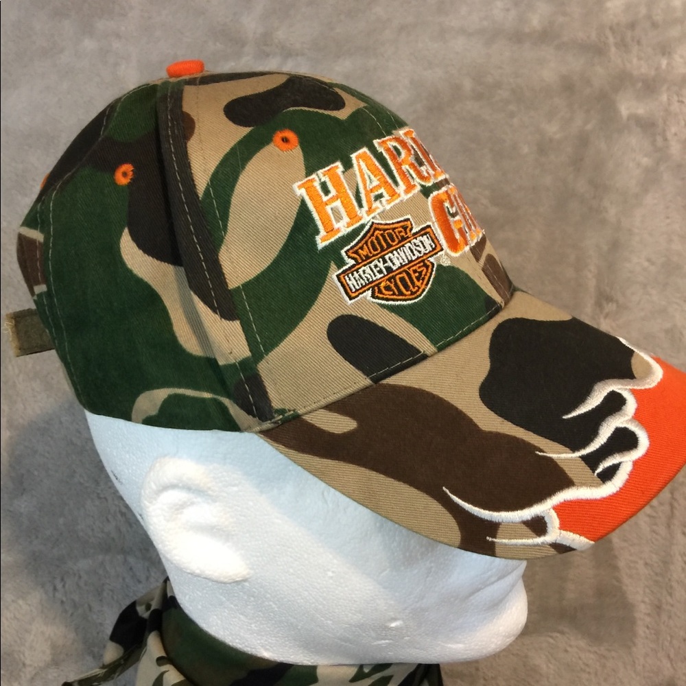 NWOT Camo Harley Girl BB Cap